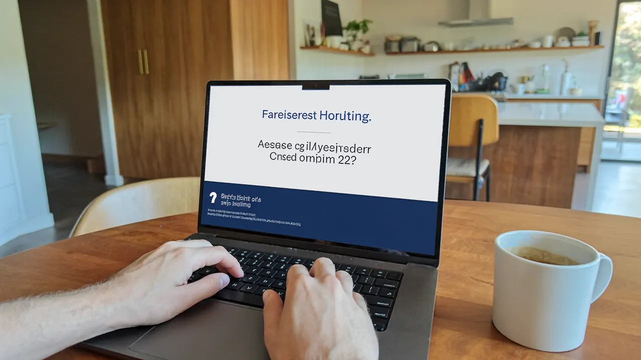 Person using a laptop to request an online window quote
